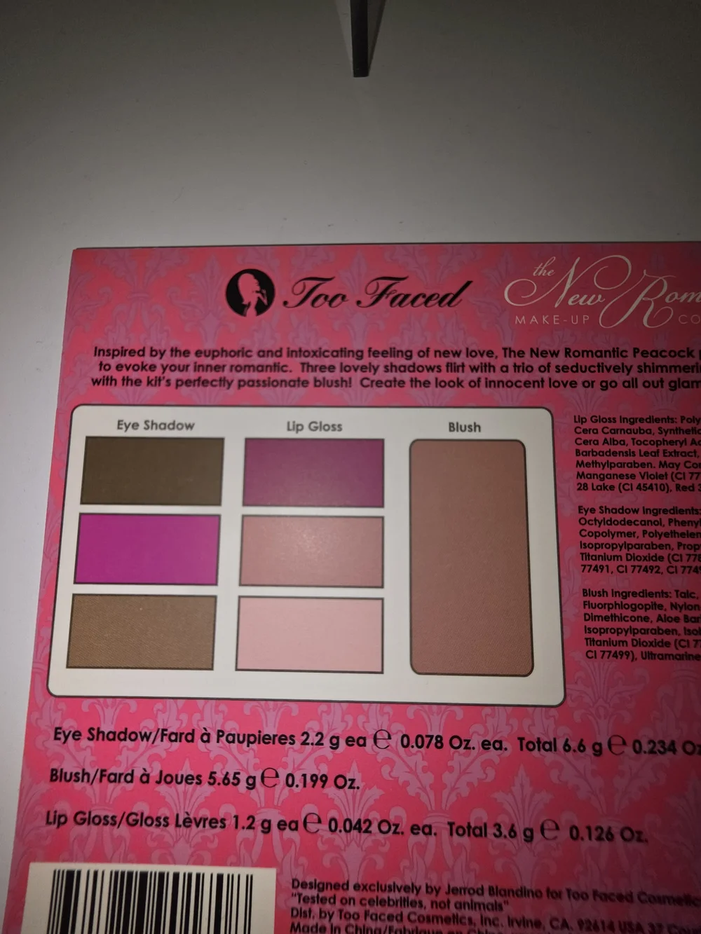 VINTAGE Too Faced 